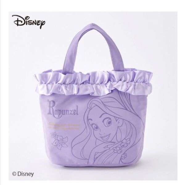 新品タグ付き!ディズニープリンセス ラプンツェル 推し活 バッグ トートバッグ