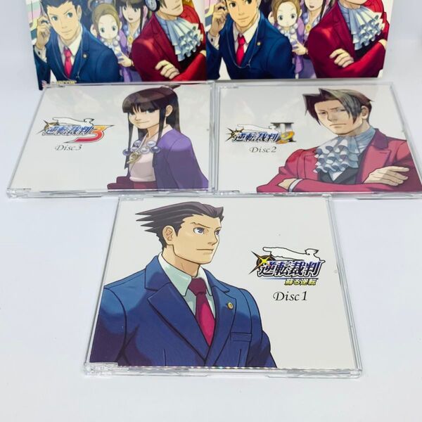 逆転裁判 サウンド BOX CD アルバム (蘇る逆転 逆転裁判3) サウンドトラック