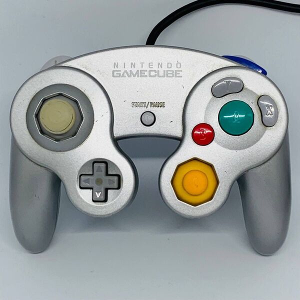 ゲームキューブ用 コントローラー GC シルバー 任天堂