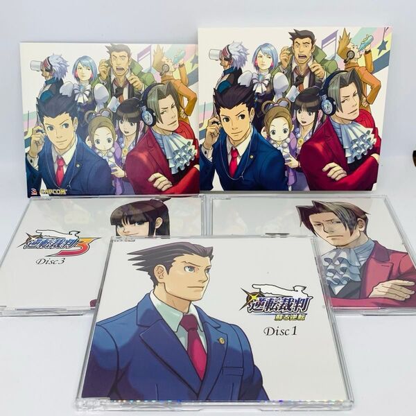 逆転裁判 サウンド BOX CD アルバム (蘇る逆転 逆転裁判3) サウンドトラック サントラ