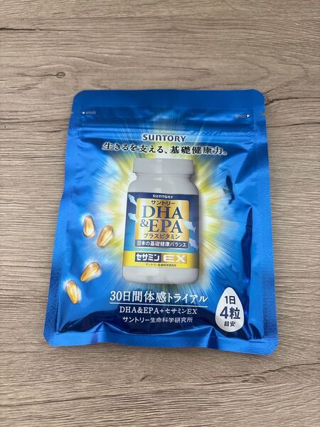 サントリー DHA&EPAプラスビタミン セサミンEX 30日分 120粒【送料無料】SUNTORY