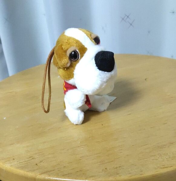 犬のぬいぐるみマスコット キーホルダー (マックおまけ)