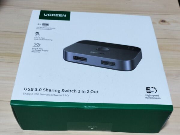 UGREEN USB3.0 Sharing Switch 2 in 2 out
