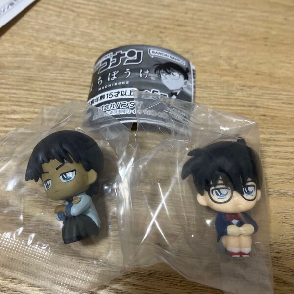名探偵コナン まちぼうけ 江戸川コナンと服部平次 2個セット ガチャ