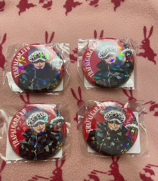 ONE PIECE トラファルガー・ロー オールスター缶バッジ ワンピース