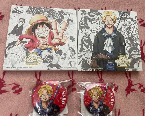 ワンピース サボ オールスター缶バッジ ONEPIECE アートボード 一番くじ