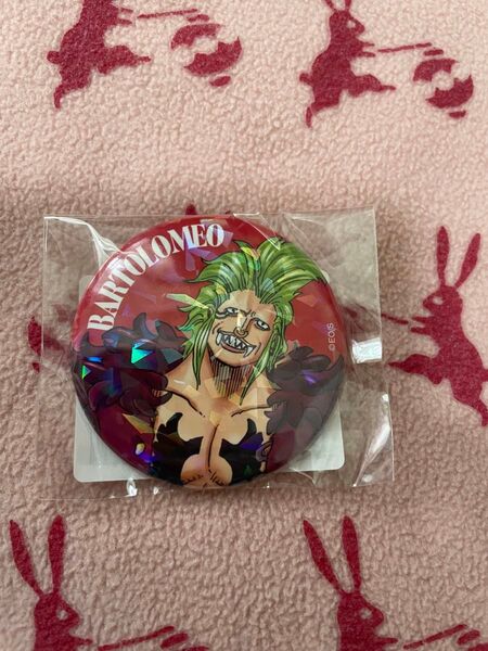 ONE PIECE ワンピース オールスター缶バッジ バルトロメオ