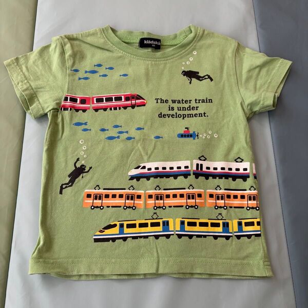 クレードスコープ Tシャツ 100cm 電車 半袖Tシャツ