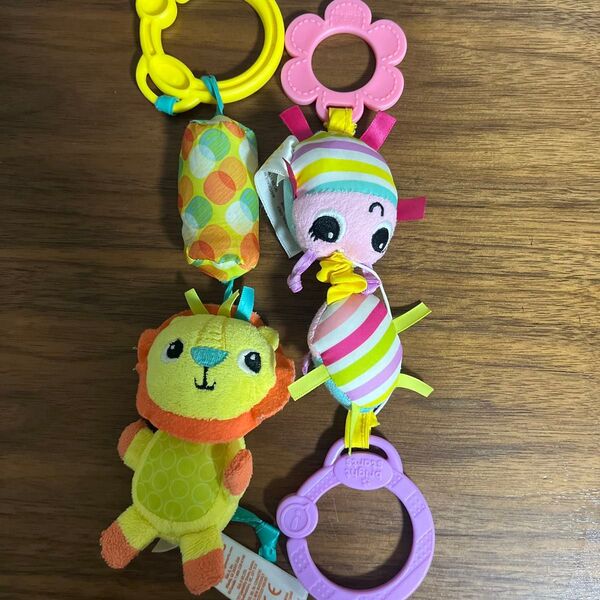 ベビーカートイ ベビーカーおもちゃ 赤ちゃん brightstarts ガラガラ ぬいぐるみ