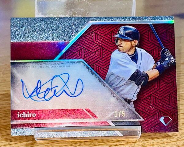 【5枚限定】2024イチローTopps Diamond Icons サインカード