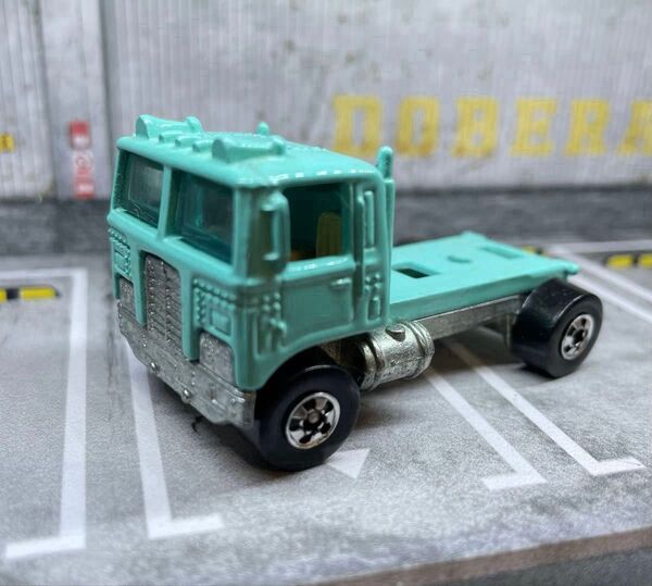 レア品 ホットウィール HIWAY HAULER ルース 1990年 ターコイズ Hot Wheels