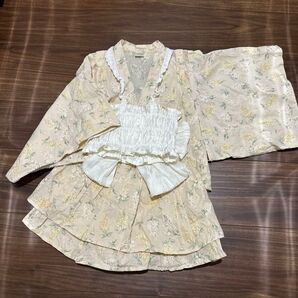 バースデイ テータテート 浴衣 甚平 100