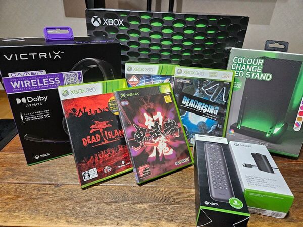 Xbox series x 本体&周辺機器 ソフト4本オマケ付