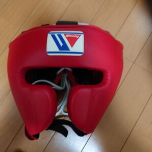 値下げ 最終価格 Winning ヘッドギア Lサイズ レッド