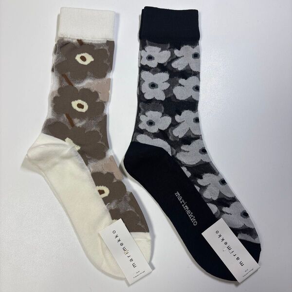 マリメッコ marimekko 靴下 シースルーソックス