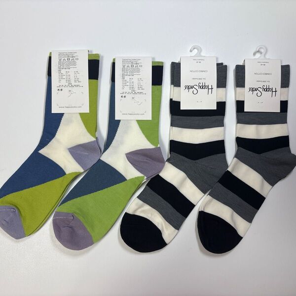 4足セット Happy Socks ハッピーソックス