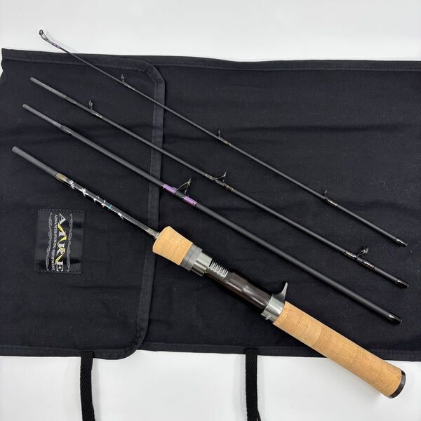 エムアイレ M AIRE 正影グラス MG-50MLC T2トルザイト 極美品 4ピース トラウトロッド 渓流