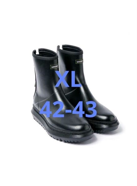 25aw Sacai Rubber Boots XL サカイ ラバーブーツ