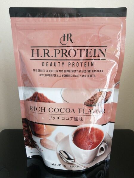 H.R.プロテイン ビューティープロテイン リッチココア風味 500g【新品未開封/計量スプーン付/純正正規品】