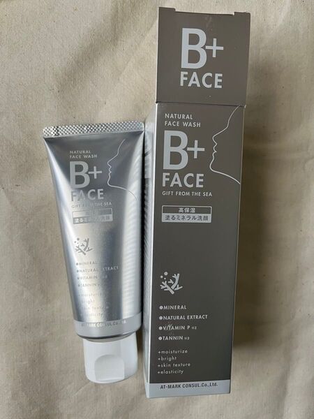 洗顔 B+FACE(ビープラスフェイス)100g 1本 塗るミネラル洗顔