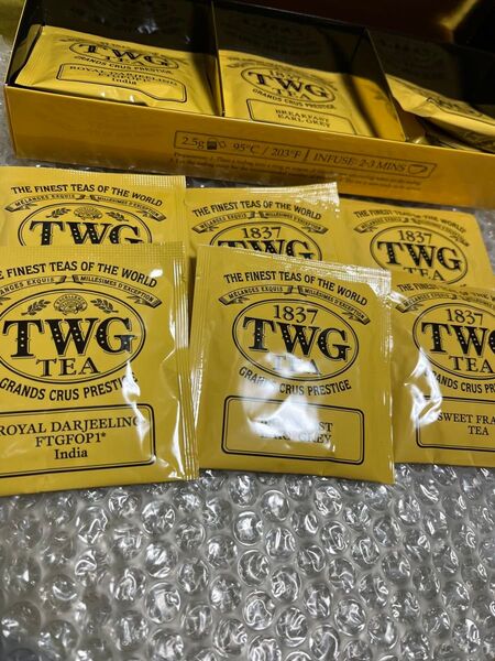 TWG 紅茶 お試し ティーバッグ 2袋3種 6袋 スプリングロマンスティー セレクション
