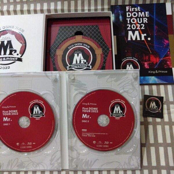 King&Prince Mr. 初回限定盤 First DOME TOUR2022 キンプリ ブルーレイ