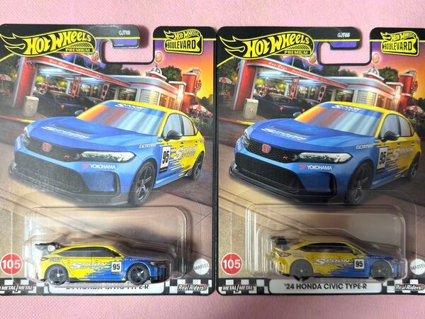 ホットウィール ブールバード '24 ホンダ シビックタイプ-R Hot Hotwheels