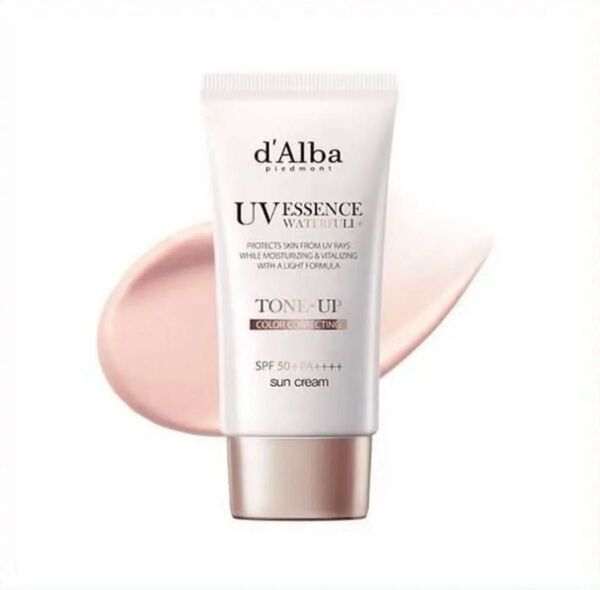 d'Alba UV ESSENCE WATERFULL+ TONE-UP sun cream 日焼け止め 化粧下地 50ml 新品