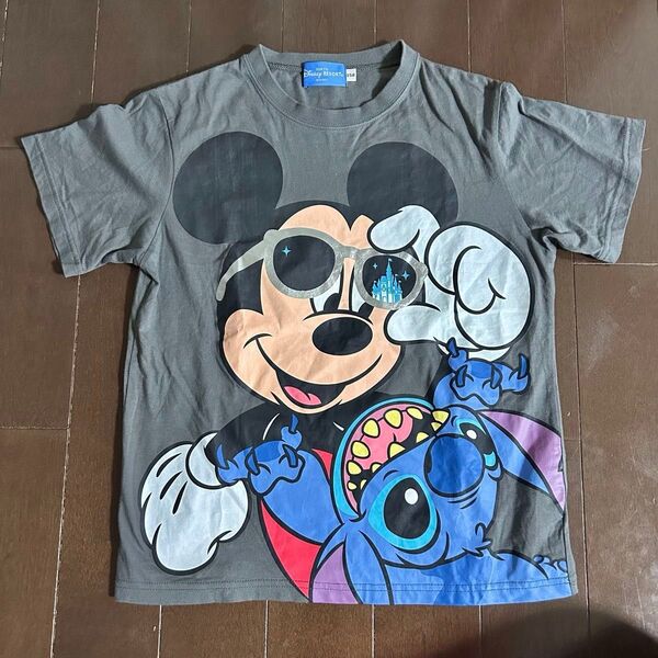 新品未使用【トウキョウディズニーリゾート】Tシャツ ミッキー スティッチ 150cm ディズニー リロ&スティッチ