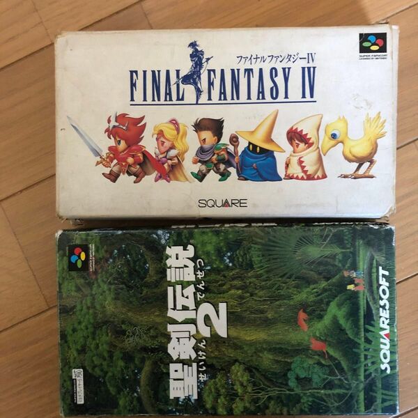 SFC ファイナルファンタジー4 聖剣伝説2 セット