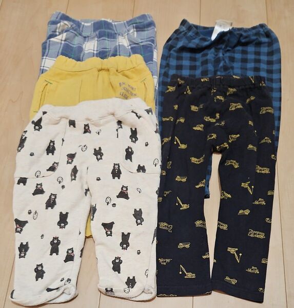 男の子 パンツ 5点まとめ売りセット 90~95cm