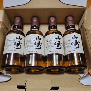 山崎 シングルモルトウイスキー ミニボトル 4本セット