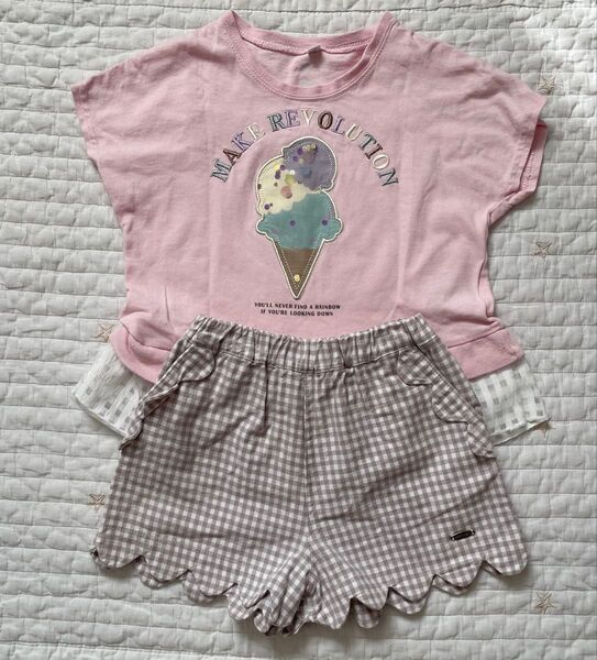 Tシャツ ショートパンツセット
