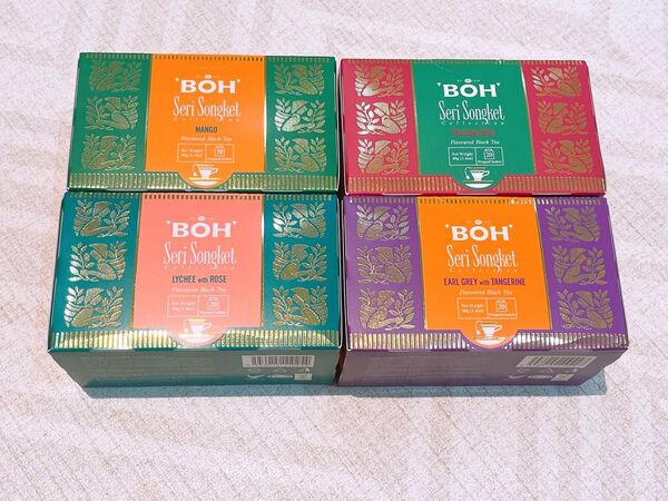 BOH TEA 4種類 マレーシア紅茶 TWG