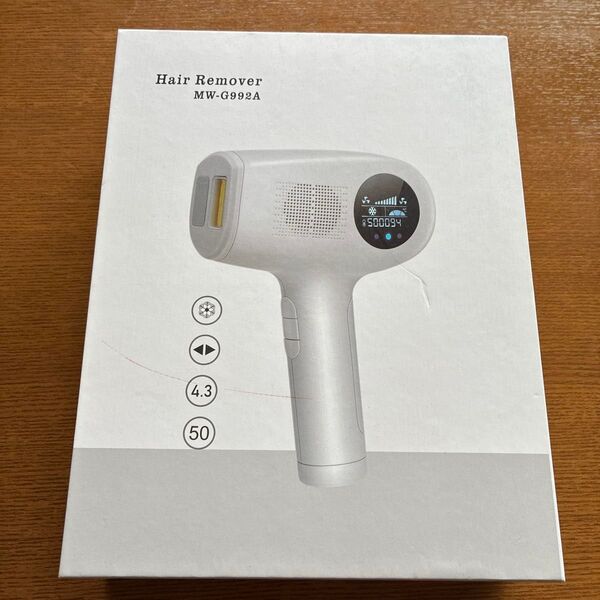 miraie Hair Remover ミライエ ヘアリムーバー 光脱毛器
