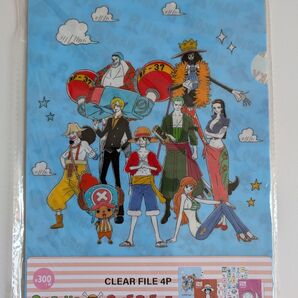 3COINS×ONEPIECEコラボ/クリアファイル