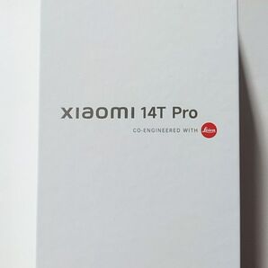 新品未使用 SIMフリー Xiaomi 14T Pro A402XM チタンブラック 256GB ソフトバンク版