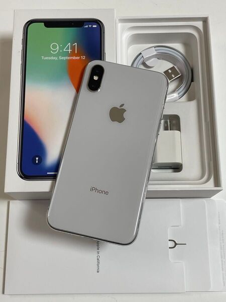 Iphone X 256GB SIMフリー100%