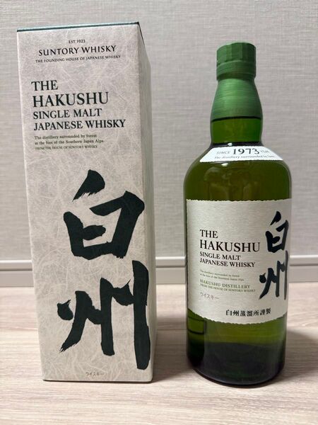 サントリー 白州 シングルモルト ウイスキー SUNTORY NV 箱付