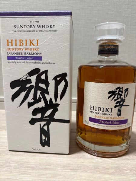 響 マスターズセレクト サントリー ウイスキー 箱付 HIBIKI ジャパニーズハーモニー