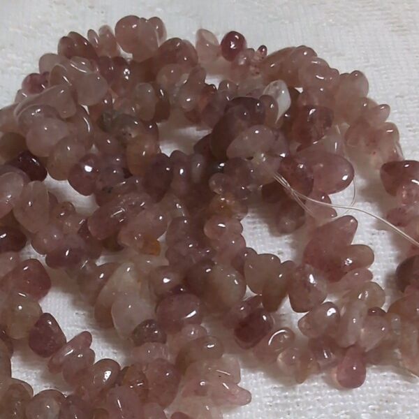 モスコバイトさざれ 1連約80センチ 手芸 ハンドメイド 天然石 アクセサリー