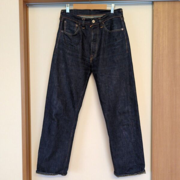 WAREHOUSE ウエアハウス 1001XX デニムパンツ ジーンズ メンズ 革パッチ 旧
