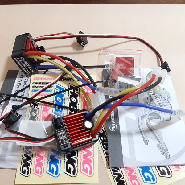 ④ QuicRUN WP 1060 60A ホビーウイング ブラシ アンプ ESC ラジコン CC-01 CC-02 tt02