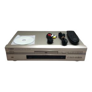 YAMAHA DVD/CDプレイヤー DV-S796 リモコン、AVケーブル付き