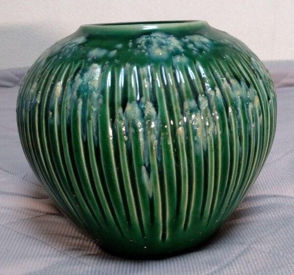 九谷焼 光陽窯 花瓶 花器