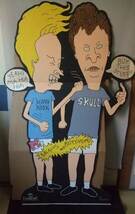 The BEAVIS AND BUTT-HEAD 販促用立て看板