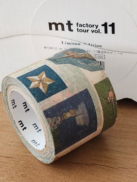 カモ井 mt factory tour vol.11 限定BOXセットA 桃太郎模様マステばら売り(限定廃盤品)