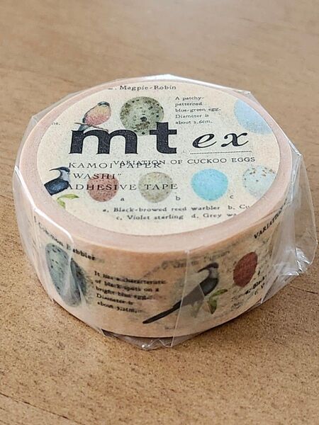 カモ井 mt ex 鳥の卵 マスキングテープ(10m巻廃盤品)