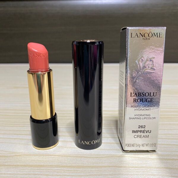 LANCOME ランコム ラプソリュ ルージュ 262 IMPRVU CREAM 箱付き