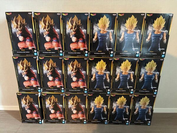 Grandista フィギュア ベジータ 孫悟空 ドラゴンボール プライズ 18体セット